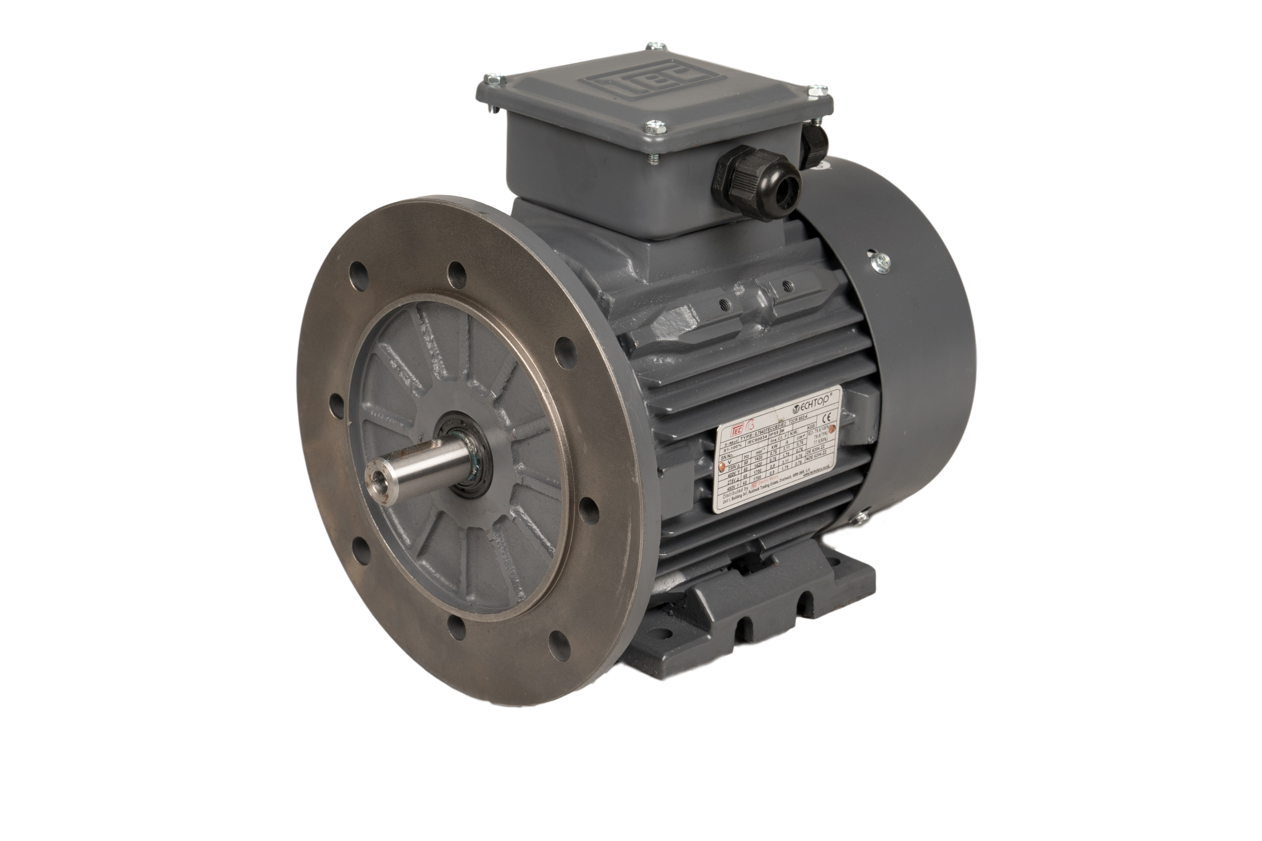 TEC Electric Motor Three Phase 3PH18.5KW6PB35T3 18.5KW 1000rpm Foot & Flange Mounted IE3